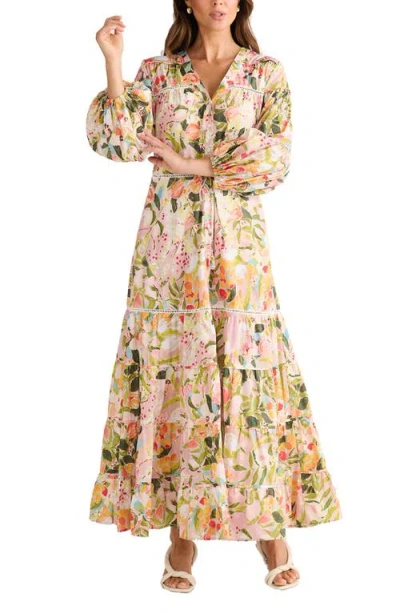 Brave + True Brave+true Gertie Floral Print Maxi Dress In Multi
