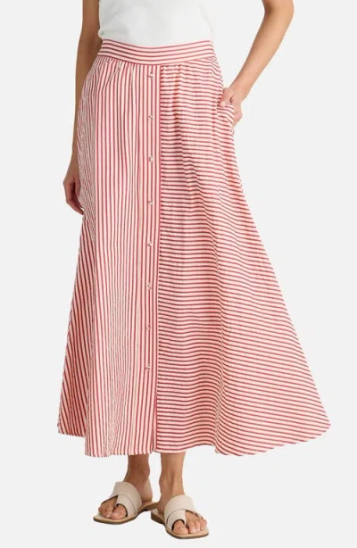 Brave + True Brave+true Lucy Mixed Stripe Maxi Skirt