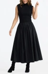 Brave + True Daphne Maxi Dress In Black In Black