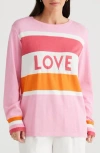 BRAVE + TRUE BRAVE+TRUE PETRA LOVE STRIPE SWEATER