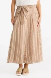 Brave + True Brave+true Rossi Stripe Maxi Skirt