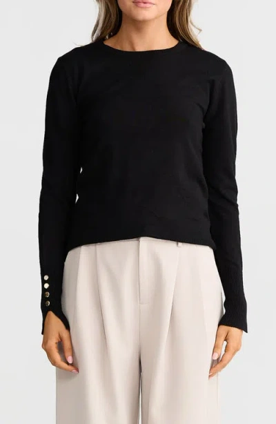Brave + True Brave+true St James Sweater In Black