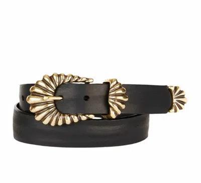 Brave Women's Lorali Leather Belt In Black