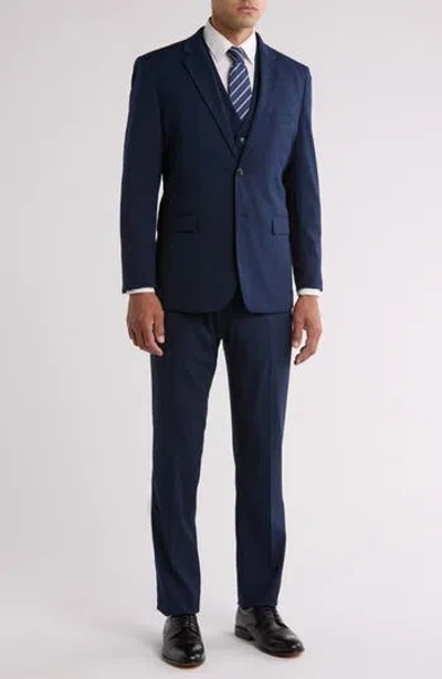 Braveman Classic Fit 3-piece Suit In Navy