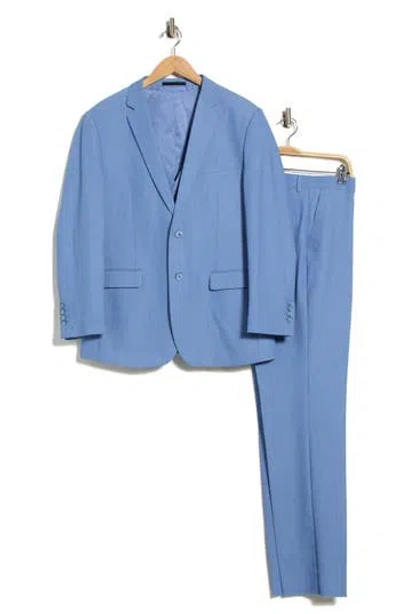 Braveman Classic Fit 3-piece Suit In Blue