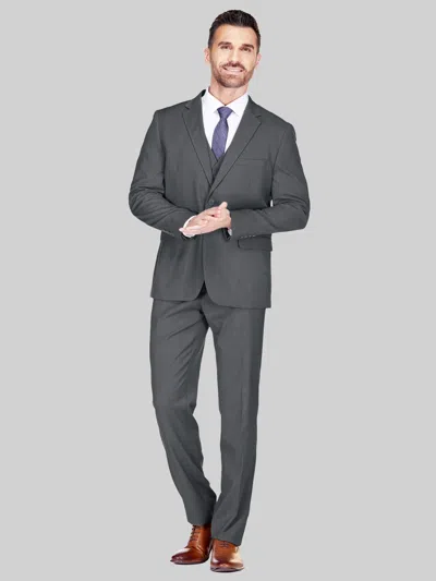 Braveman Classic Fit Performance Stretch 3-piece Suit Charcoal In Multi