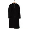 Braveman Knee Length Coat In Black
