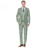 Braveman Premium Slim Fit 3-piece Suit In Multi