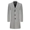Braveman Tailored Wool Blend Jacket In Grey
