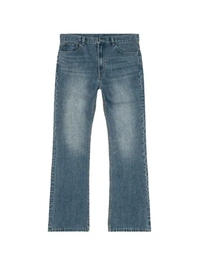 Bravest Studios Flare Denim Trousers In Black