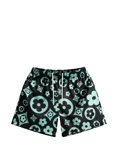 Bravest Studios Flower Printed Shorts In Multi