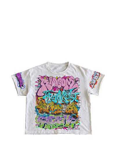 Bravest Studios Graf Sleeveless T-shirt In White