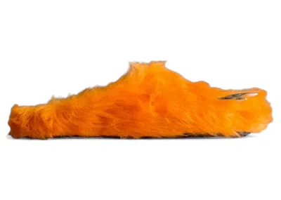 Pre-owned Bravest Studios Men's  Bear Claw Mule Chief Keef X Glo Gang Gl Sneakers In Orange