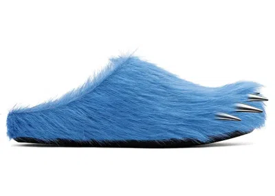 Pre-owned Bravest Studios Men's  Bear Claw Mule Sneakers In Blue