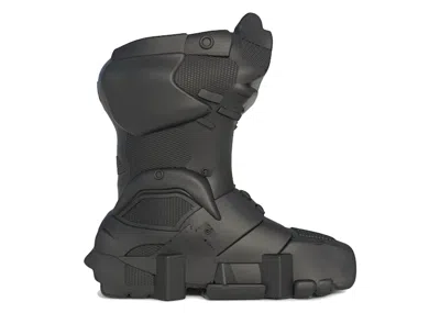 Pre-owned Bravest Studios Men's  Chief Boot Sneakers In Black
