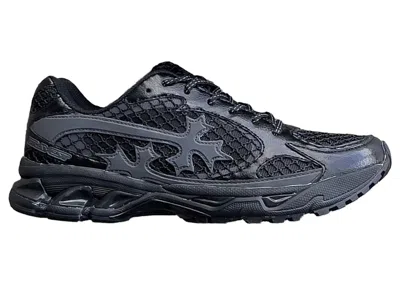 Pre-owned Bravest Studios Men's  Kross Kountry Runner Triple Sneakers In Black