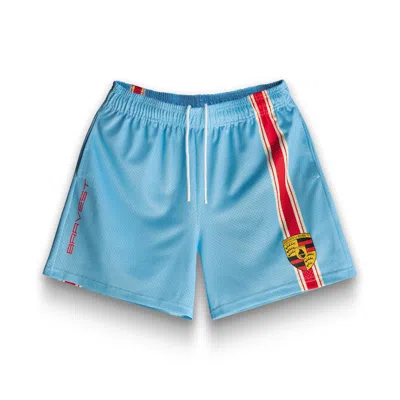 Pre-owned Bravest Studios Men's  Racing Shorts In Blue