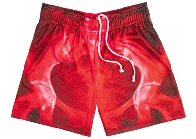 Pre-owned Bravest Studios Men's  Xray Shorts In Red