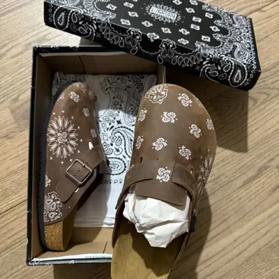 Pre-owned Bravest Studios Mule Shoess Shoes In Brown