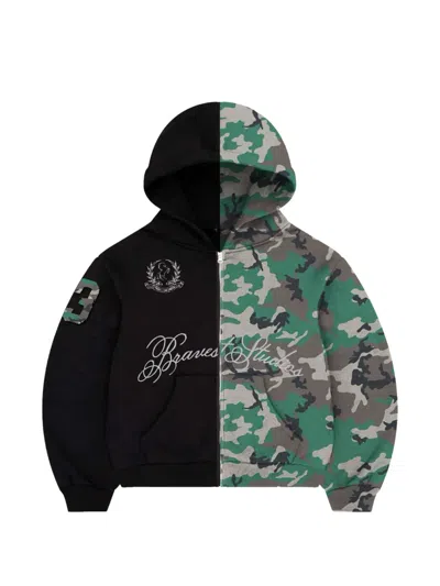 Bravest Studios Zip-up Hoodie In 블랙