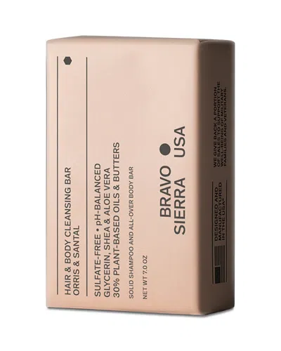 Bravo Sierra Orris & Santal Hair & Body Cleansing Bar 7 Oz.