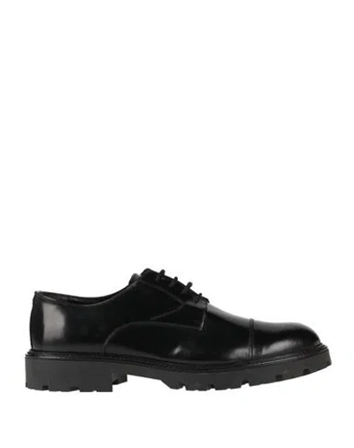 Brawn's Man Lace-up Shoes Black Size 7 Leather