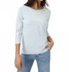 Brax Bonnie Sweatshirt In Glacier Light Blue In Blue