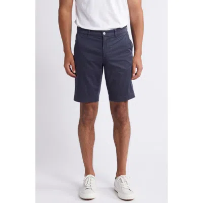 Brax Bozen Flat Front Stretch Cotton Bermuda Shorts In Manhattan
