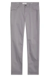 Brax Cadiz Marathon Cotton Stretch Twill Straight Leg Pants In Gray