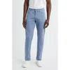 Brax Cadiz Straight Leg Stretch Twill Pants In Blue