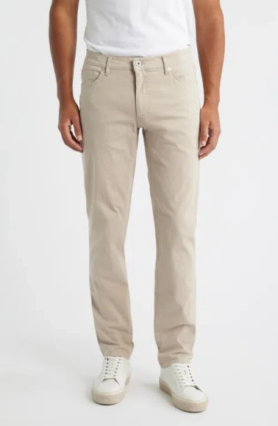 Brax Cadiz Stretch Cotton Pants In Neutral