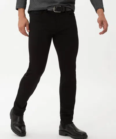 Brax Chuck Five-pocket Jersey Jeans In Black