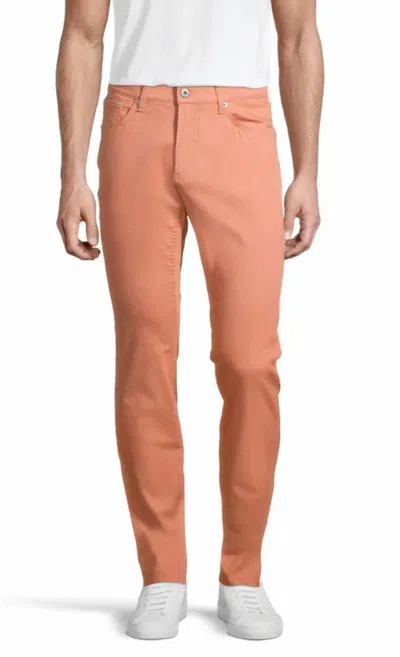 Brax Chuck Hi-flex Light Modern Fit Trouser Peach In Pink