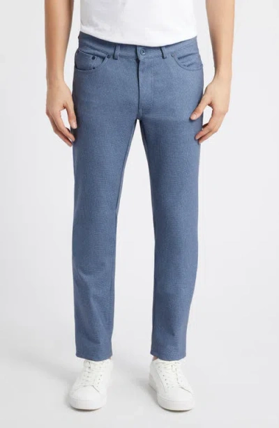 Brax Chuck Hi Flex Microprint Modern Fit Pants In 26-storm