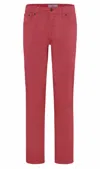 Brax Chuck Hi-flex Modern Fit Pant In Indian Red In Multi