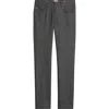 Brax Chuck Hi Flex Plaid Modern Fit Five-pocket Pants In Gray