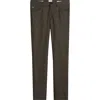 Brax Chuck Hi Flex Plaid Modern Fit Five-pocket Pants In Brown