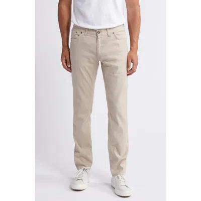 Brax Chuck Modern Fit Linen & Cotton Five-pocket Pants In Gray