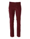 Brax Chuck Modern Fit Micro Cord In Burned Red