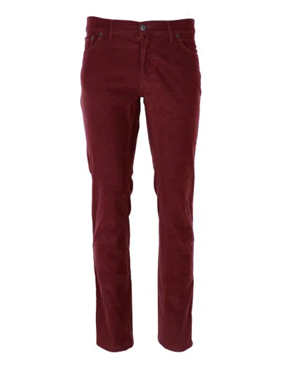 Brax Chuck Modern Fit Micro Cord In Burned Red