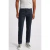 Brax Cooper Hi Flex Microprint Five-pocket Straight Leg Pants In Dark Navy