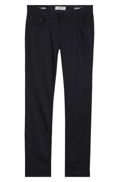 Brax Chuck Modern Fit Woolook Light Five-pocket Pants In Black