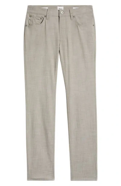 Brax Chuck Stretch Chambray 5-pocket Pants In Brown