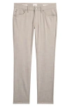 Brax Chuck Stretch Chambray 5-pocket Pants In Light Grey