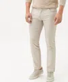 Brax Cooper Fancy 5 Pocket Pants In Bone In Multi