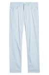 Brax Cooper Microprint Ultralight Regular Fit Straight Leg Pants In Cloud