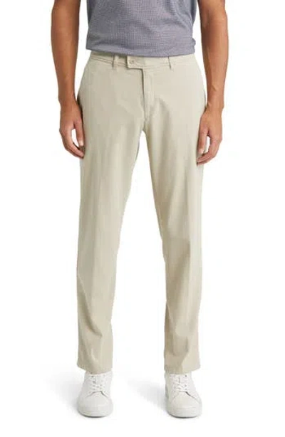 Brax Evans Regular Fit Flat Front Chino Pants In Neutral