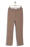 Brax Evans Regular Fit Flat Front Chino Pants In Brown