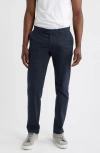Brax Fabio Flat Front Cotton Blend Pants In Blue