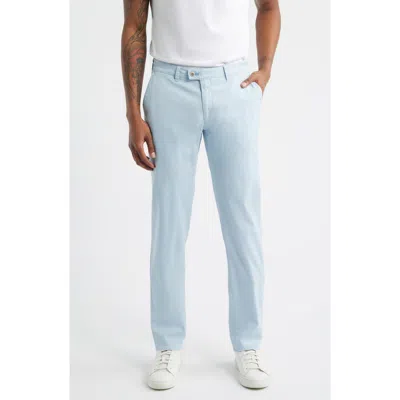 Brax Fabio Idx Flat Front Modern Fit Cotton Blend Chinos In Blue